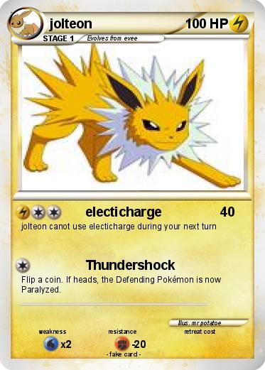 Pokemon jolteon