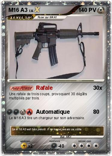 Pokemon M16 A3