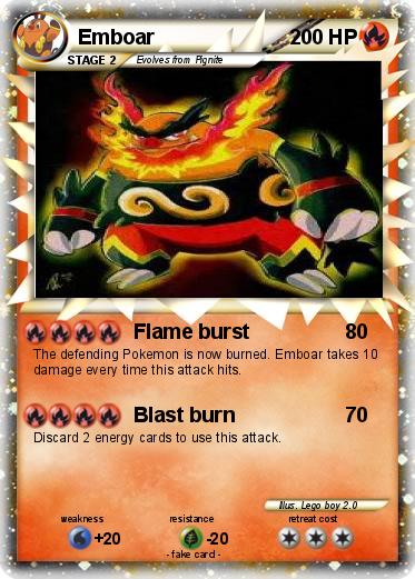 Pokemon Emboar