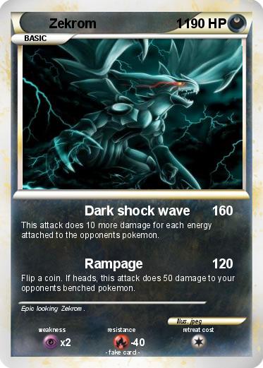 Pokemon Zekrom                      1