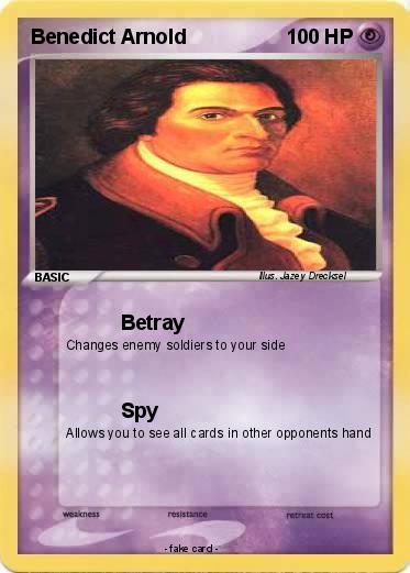 Pokemon Benedict Arnold