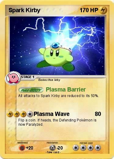 Pokemon Spark Kirby