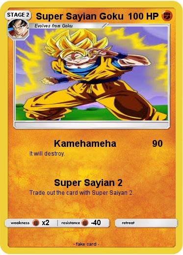Pokemon Super Sayian Goku