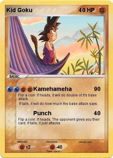 Pokemon Kid Goku