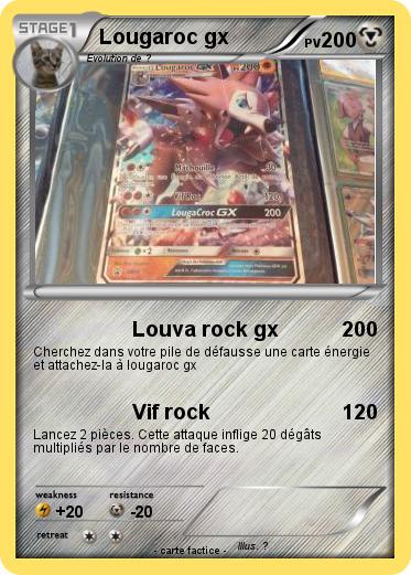 Pokemon Lougaroc gx