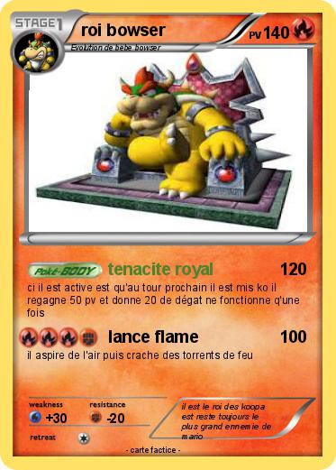 Pokemon roi bowser
