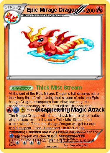 Pokemon Epic Mirage Dragon