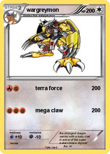 Pokemon wargreymon