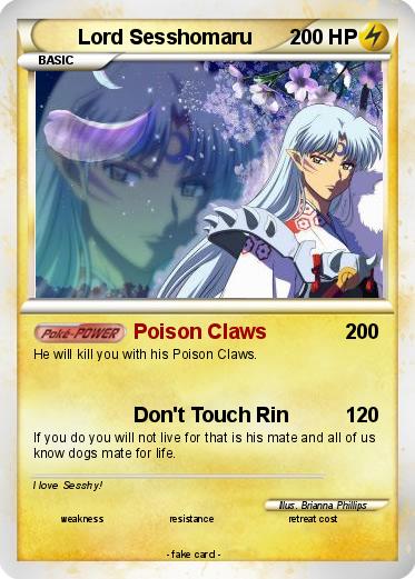 Pokemon Lord Sesshomaru