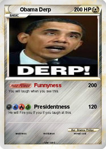 Pokemon Obama Derp
