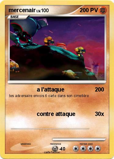 Pokemon mercenair