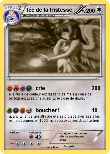 Pokemon fée de la tristesse