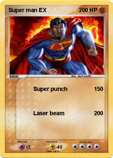 Pokemon Super man EX