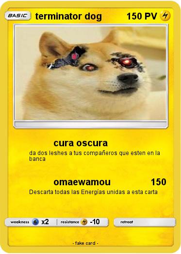 Pokemon terminator dog