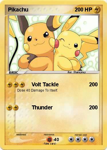 Pokemon Pikachu