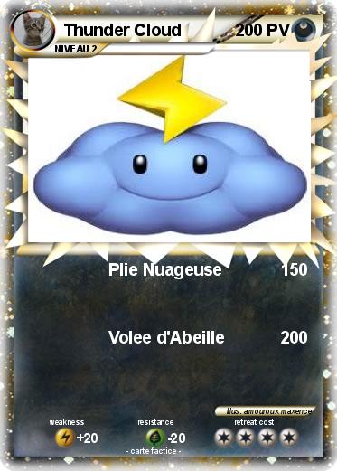 Pokemon Thunder Cloud
