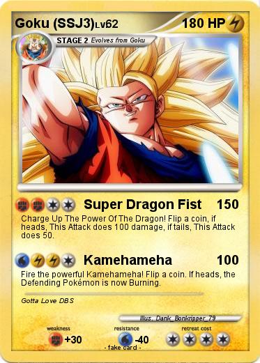 Pokemon Goku (SSJ3)