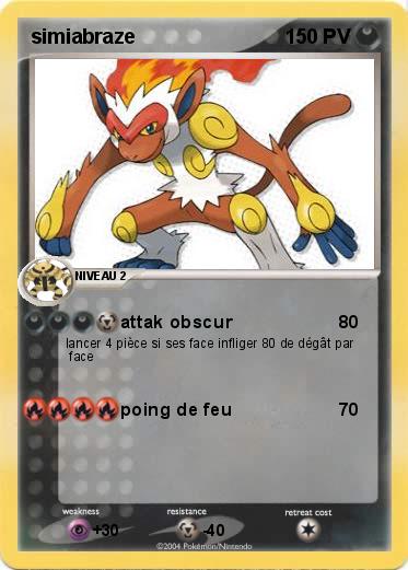 Pokemon simiabraze