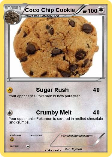 Pokemon Coco Chip Cookie