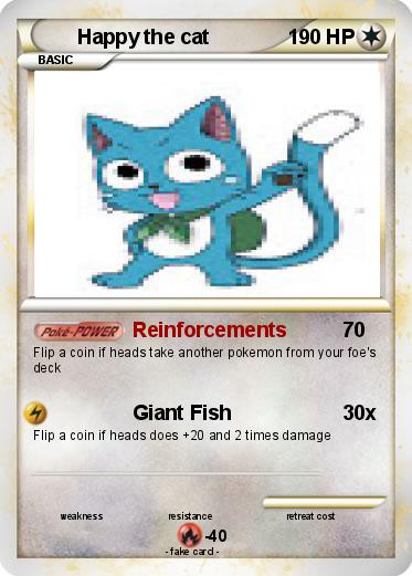 Pokemon Happy the cat