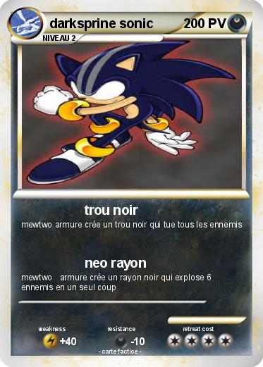 Pokemon darksprine sonic