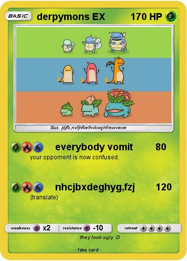 Pokemon derpymons EX
