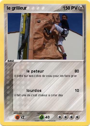 Pokemon le grilleur