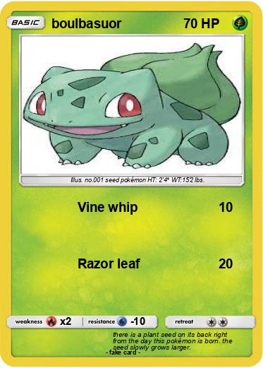 Pokemon boulbasuor