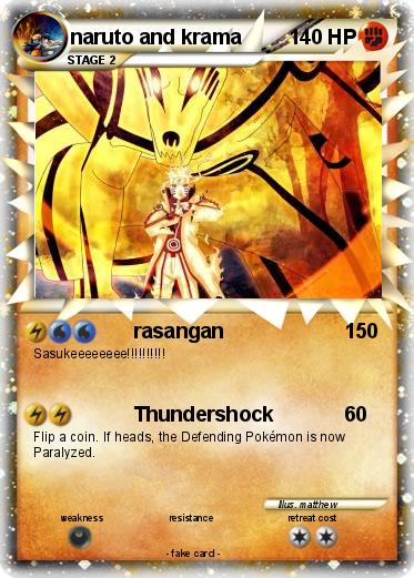 Pokemon naruto and krama