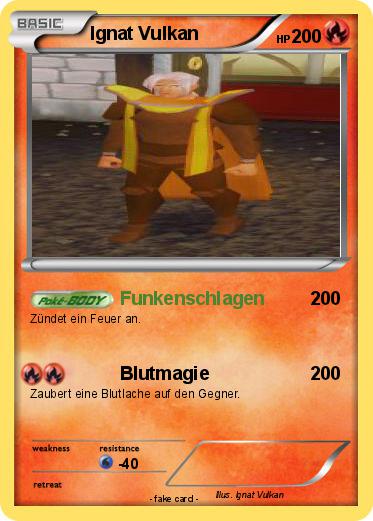Pokemon Ignat Vulkan
