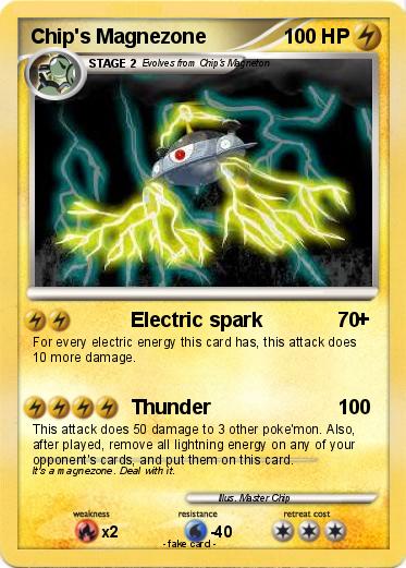 Pokemon Chip's Magnezone