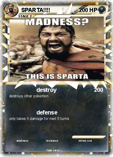 Pokemon SPARTA!!!!
