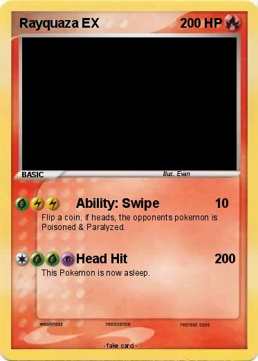 Pokemon Rayquaza EX