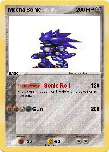 Pokemon Mecha Sonic
