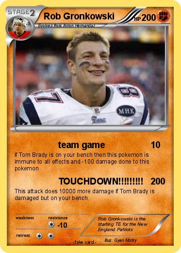 Pokemon Rob Gronkowski