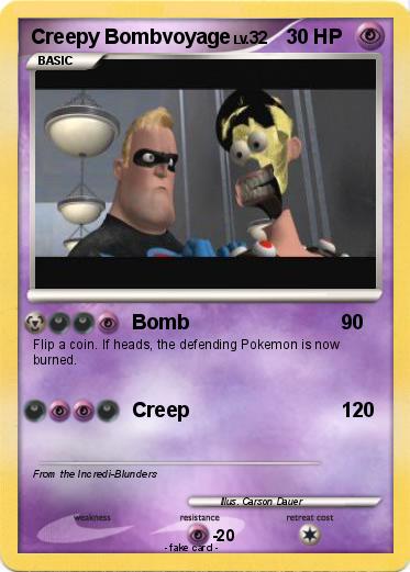 Pokemon Creepy Bombvoyage