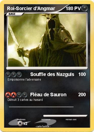 Pokemon Roi-Sorcier d'Angmar