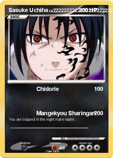 Pokemon Sasuke Uchiha
