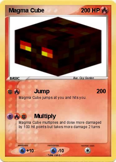 Pokemon Magma Cube