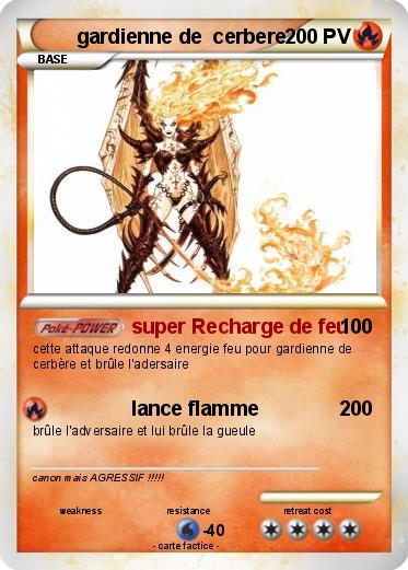 Pokemon gardienne de  cerbere