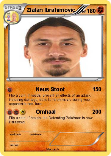 Pokemon Zlatan Ibrahimovic