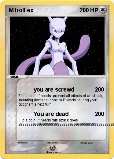 Pokemon M troll ex