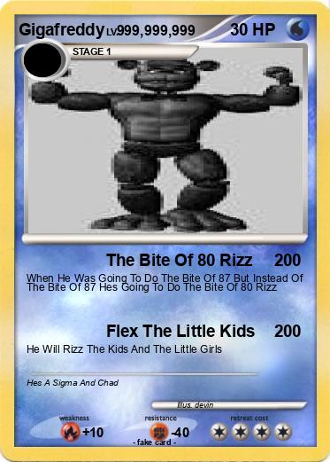 Pokemon Gigafreddy