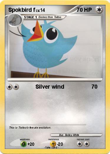 Pokemon Spokbird f