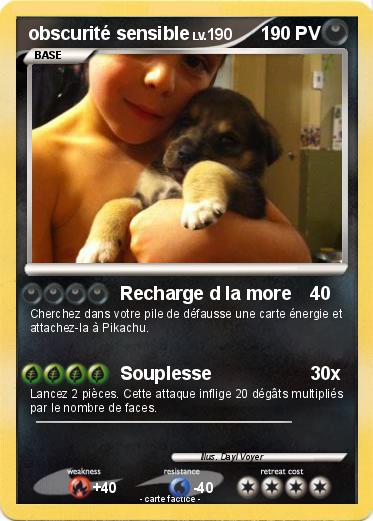 Pokemon obscurité sensible