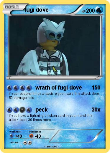 Pokemon fugi dove