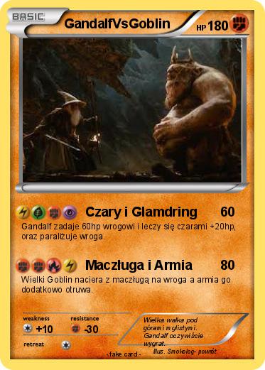 Pokemon GandalfVsGoblin