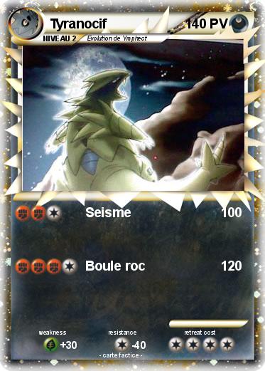 Pokemon Tyranocif