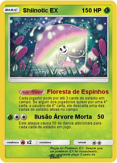 Pokemon Shiinotic EX
