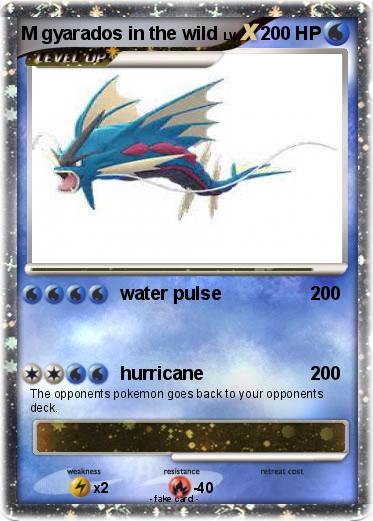 Pokemon M gyarados in the wild